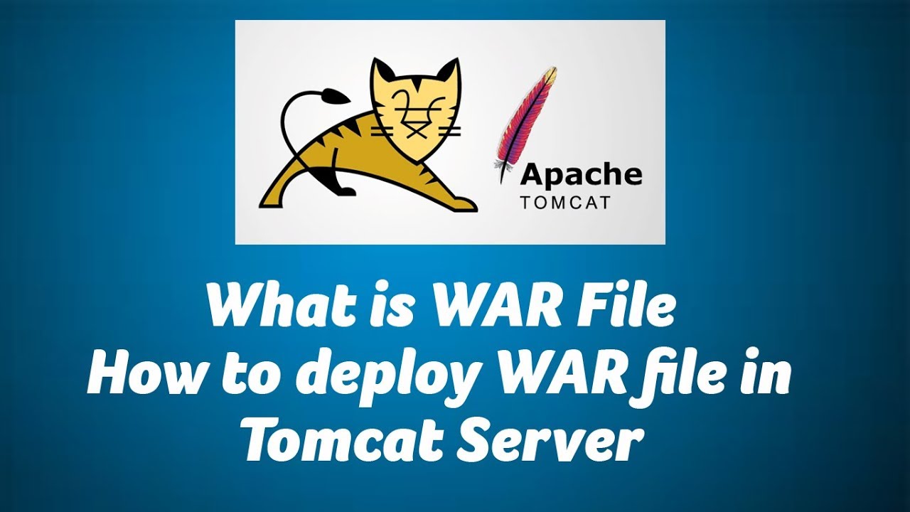 How to deploy WAR file in tomcat on linux