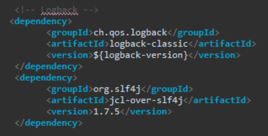 logback-dependency