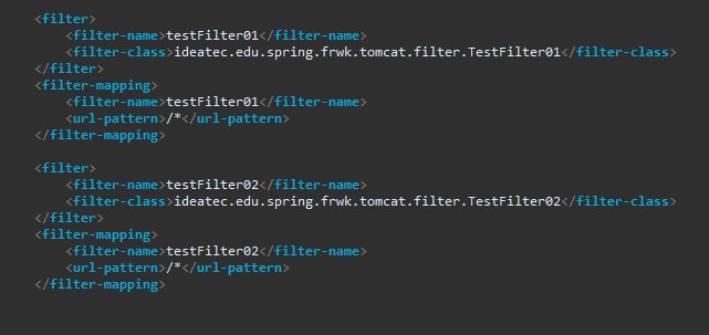 spring-filter-regist